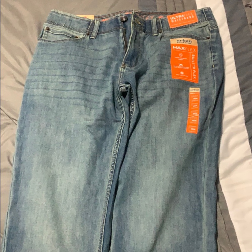 Urban pipeline jeans